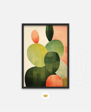 Modern Cactus Shapes