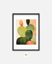 Modern Cactus Shapes