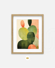 Modern Cactus Shapes