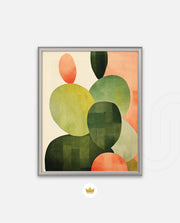 Modern Cactus Shapes