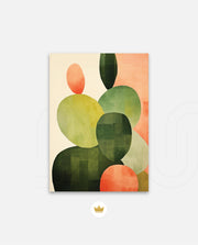 Modern Cactus Shapes