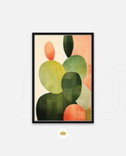 Modern Cactus Shapes