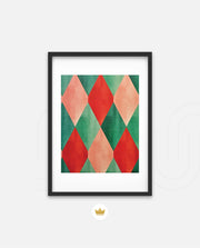 Vintage Diamond Pattern