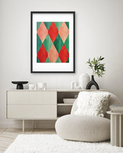 Vintage Diamond Pattern