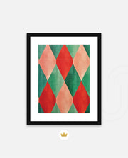 Vintage Diamond Pattern