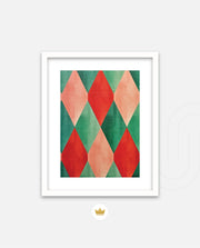 Vintage Diamond Pattern