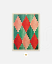 Vintage Diamond Pattern