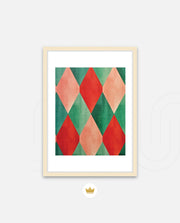 Vintage Diamond Pattern
