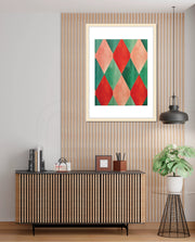 Vintage Diamond Pattern
