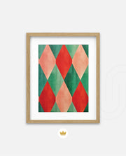 Vintage Diamond Pattern