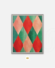 Vintage Diamond Pattern