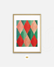 Vintage Diamond Pattern