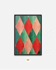 Vintage Diamond Pattern