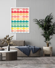 Pastel Diamond Stripes