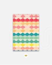 Pastel Diamond Stripes