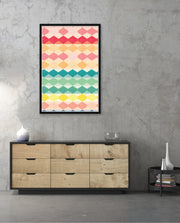 Pastel Diamond Stripes