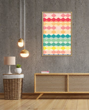 Pastel Diamond Stripes