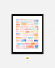 Pastel Rectangle Pattern