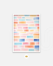 Pastel Rectangle Pattern