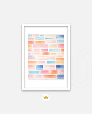 Pastel Rectangle Pattern
