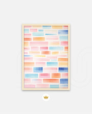 Pastel Rectangle Pattern