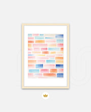 Pastel Rectangle Pattern