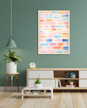 Pastel Rectangle Pattern