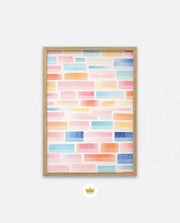 Pastel Rectangle Pattern