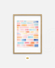 Pastel Rectangle Pattern