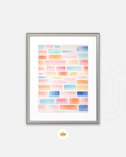 Pastel Rectangle Pattern