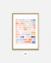 Pastel Rectangle Pattern