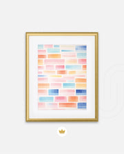 Pastel Rectangle Pattern