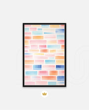 Pastel Rectangle Pattern