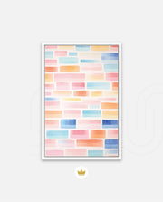 Pastel Rectangle Pattern