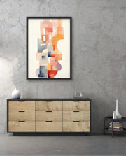 Abstract Vertical Collage