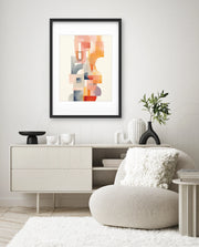 Abstract Vertical Collage