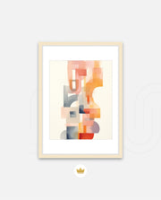 Abstract Vertical Collage