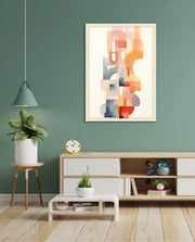 Abstract Vertical Collage