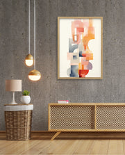 Abstract Vertical Collage