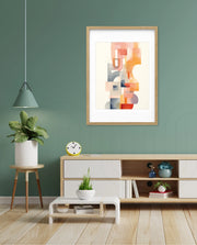 Abstract Vertical Collage