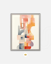 Abstract Vertical Collage