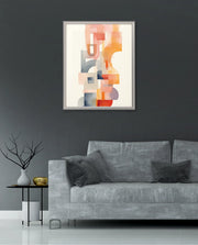 Abstract Vertical Collage