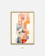 Abstract Vertical Collage