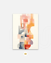 Abstract Vertical Collage