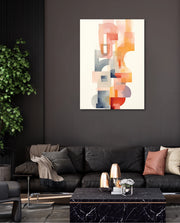 Abstract Vertical Collage