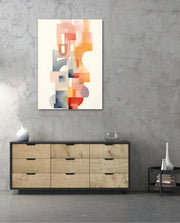 Abstract Vertical Collage