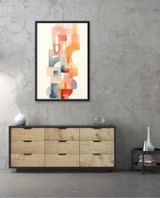 Abstract Vertical Collage