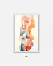 Abstract Vertical Collage