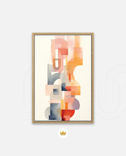 Abstract Vertical Collage