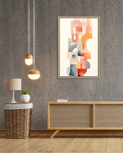 Abstract Vertical Collage